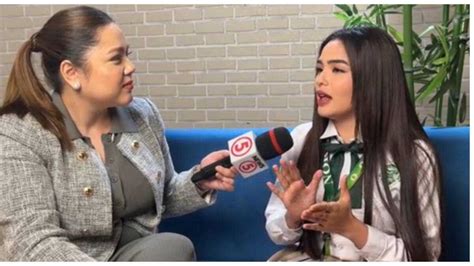 Andrea Brillantes gives 1st interview after KathNiel rumors broke out .